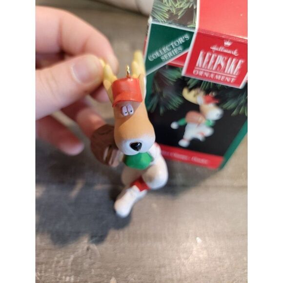 Hallmark reindeer Champs Donder 1992 ornament Xmas decor - Picture 3 of 5